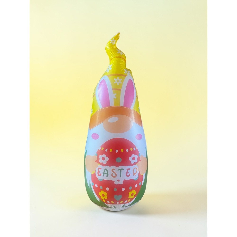 Easter Gnome Inflatable Tumbler Yard Decor‎ with RGB LED Light and Remote